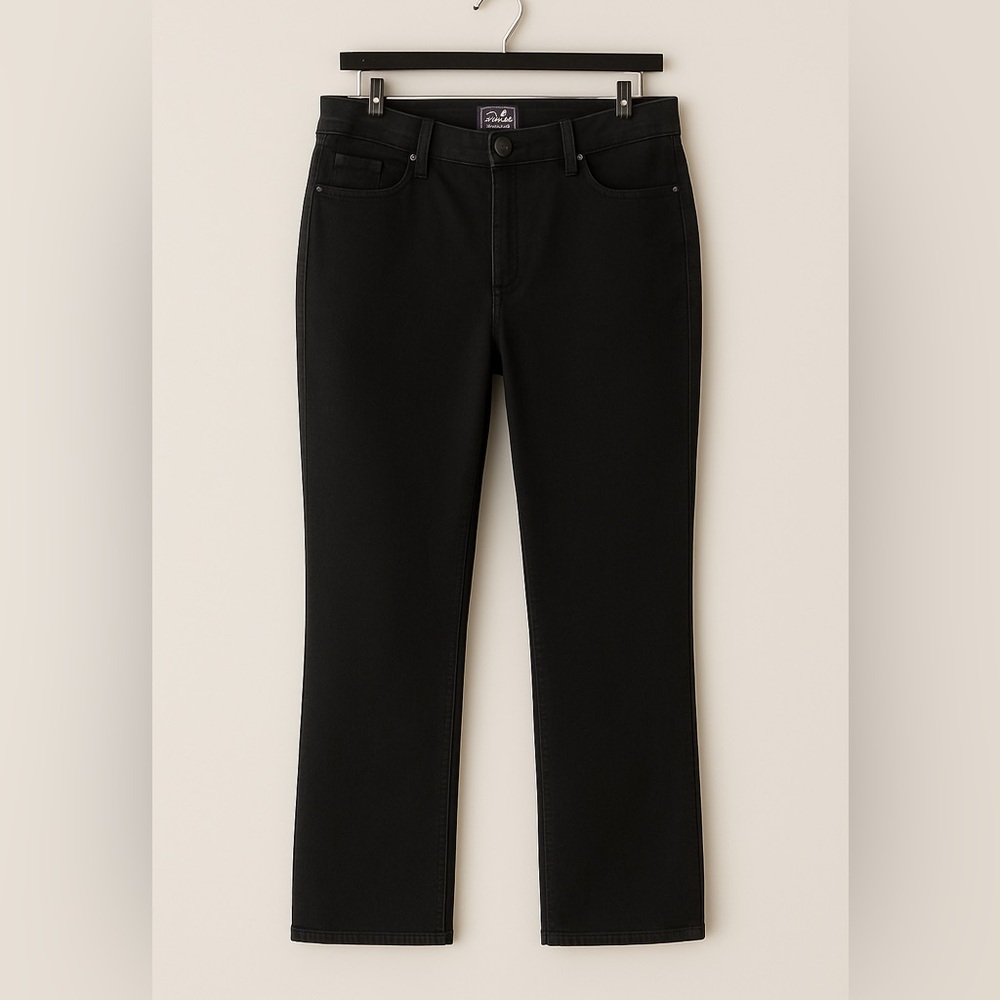 NYDJ – Marilyn Straight – Black – Size 10 NWT